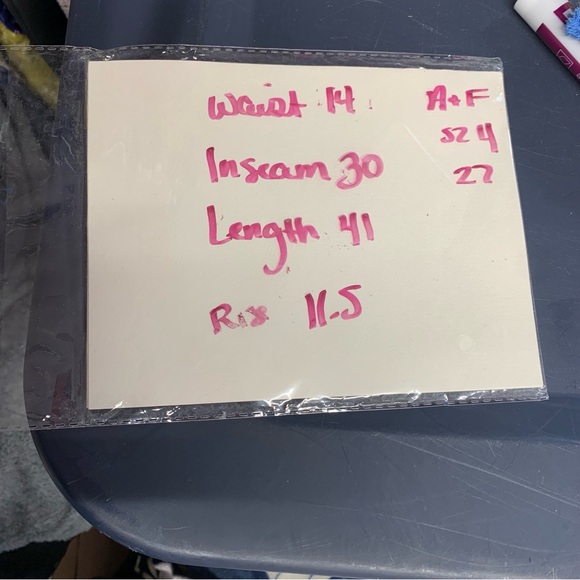 A&F Like New Olive Green Highrise Cargo Carpenter Pants size 4/27 - Picture 10 of 10